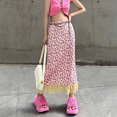 thumbnail image 1 of Falda larga elegante con estampado floral Slim Fit Mujer Bodycon Falda Sexy Traje diario FLhrweasw Nuevo, 1 of 7