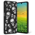 thumbnail image 1 of Compatible with Samsung Galaxy A12 Phone Case, Skull-1 Case Silicone Protective for Teen Girl Boy Case for Samsung Galaxy A12, 1 of 1