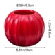 thumbnail image 3 of Maceta de Plástico con Forma de Calabaza | Jarrón Decorativo para Halloween y Acción de Gracias | Resistente y Ligero, En Azul, Rosa, Blanco, Rojo y Amarillo | Maceta para Interior y Exterior con Bas, 3 of 6