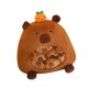 thumbnail image 5 of Muñeca de peluche,Bolsa de bocadillos Animal de peluche Juguete Animal de peluche Conjunto,Muñeco de peluche extraíble con bonito cojín,Lindo muñeco de peluche Lindo muñeco de Carpincho, 5 of 8
