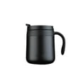 thumbnail image 1 of Wosthever Frasco al vacío taza de café de acero inoxidable hogar escuela Oficina Camping interior exterior botella de agua aislada bebida taza térmica Juegos de servir café y té Negro 350ml Wosthever HA071847-04, 1 of 6