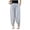 Gray, variant on Women's Viscose Polka Dot Balloon Pants, Elastic Waist, Side Pockets