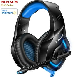 BENGOO G9500 Gaming Headset with 720 Noise Cancelling Mic Bicolor LED Light Bass Surround for PS4 PS5 PC Walmart