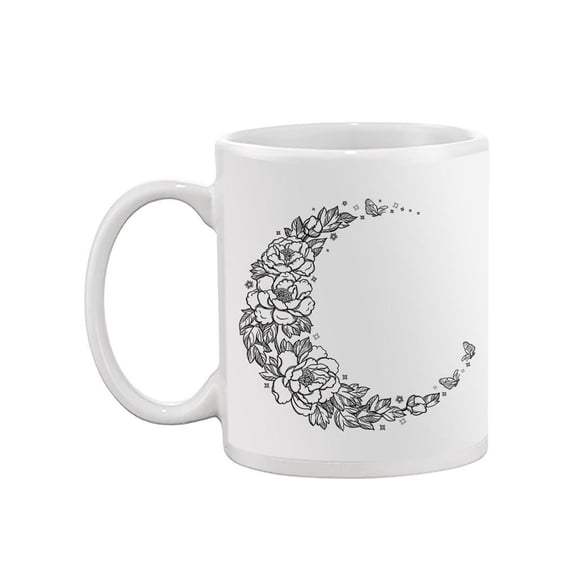 Floral Moon Mug - Image by Shutterstock