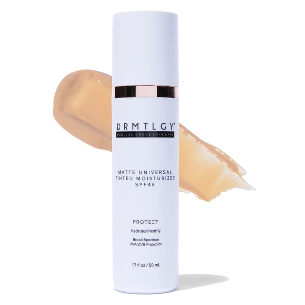 Crema hidratante con color DRMTLGY mate antienvejecimiento SPF 46 50 ml