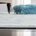thumbnail image 4 of SAFAVIEH Isabella Eliza Geometric Area Rug, Turquoise/Ivory, 6'7" x 6'7" Round, 4 of 10