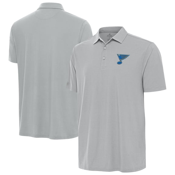 Men's Antigua Gray St. Louis Blues Era Polo
