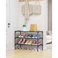 thumbnail image 2 of Organizador Apilable de 3 Niveles Kitsure para Zapatos 70 cm Negro, 2 of 8