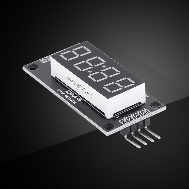 Módulo de pantalla digital de 4 dígitos 0.36in TM1637 Tubo digital 7 segmentos para Arduino Ehuebsd Para estrenar