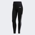 thumbnail image 7 of Adidas Women's 7/8 3 Stripes Training Tights Black Size: Medium, Color: Black/white, 7 of 7