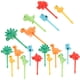 thumbnail image 5 of 18 palillos de fruta con forma de dinosaurio, adorables palillos para comida infantil, colores aleatorios, 5 of 7