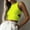 Yellow sleeveless ribbed crop top a1, variant on Summer Women's Sleeveless Ribbed Crop Top, Round Neck Cut Out Hollow Out Design, Casual Fashion Slim Fit Tank Top, Polyester Spandex Stretchy Basic Tee Shirts for Vacation, Yellow L