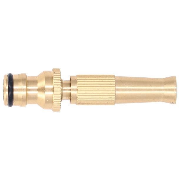 Boquilla De Manguera Ajustable, Rociador De Chorro, Conector Rápido De Latón Ajustable De Alta Presión Para Jardín