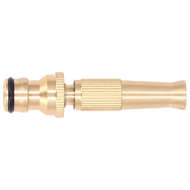 Garden Hose Nozzle, Brass Adjustable Sprayer Nozzles Rustproof Wide Application For Watering
