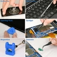 thumbnail image 4 of 142-In-1 Screwdriver Set Multifunctional Multi-Angle Screwdriver Set Tool Set,1 x Screwdriver set,Blue & Black, 4 of 6