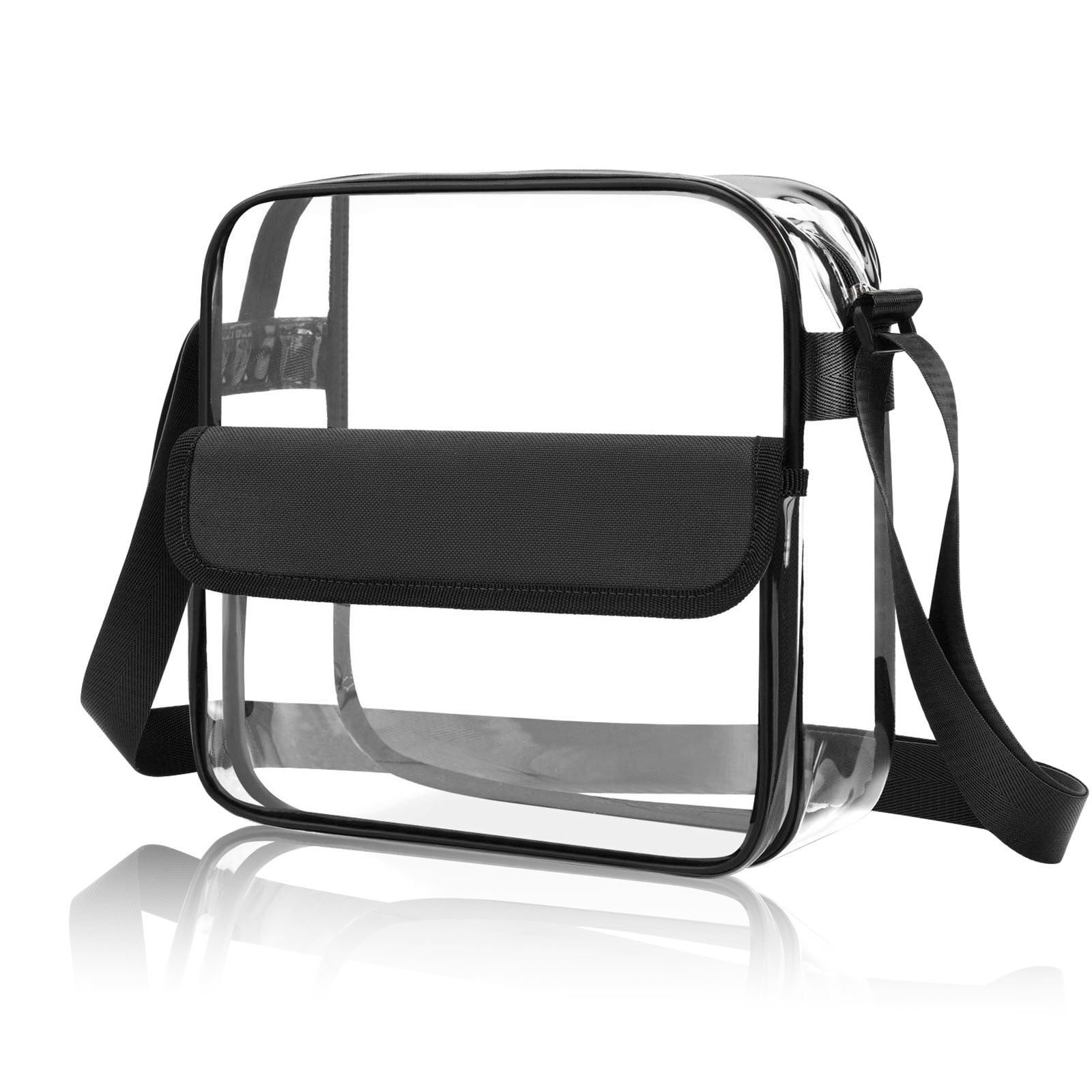 clear messenger bag