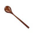 thumbnail image 4 of Wooden Spoon, Long Handle 4 Pcs Small Wooden Spoon Japanese Style  For Kitchen For Parties, 4 of 8