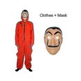 thumbnail image 1 of Traje rojo de máscara de Dali para monos de mono de La Casa de Papel???130CM??‰, 1 of 2