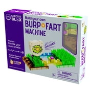 E-Blox Building Blocks STEM Circuit Kit, Build Your Own Burp & Fart Machine, Add Funny Sounds to Brick & Structure Science Projects, Birthday & Gag Gift, Boys, Girls, 5+