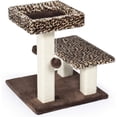thumbnail image 3 of Prevue Pet Leopard Terrace Dual Lounging Platforms With Scratching Posts., 3 of 6