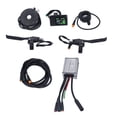 thumbnail image 3 of Electric Bike Controller Kit,Waterproof  15A Controller Brake LCD7C Panel Bike Thumb Throttle Kit Bicycle Accessories For 250W Motor, 3 of 8