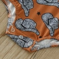 thumbnail image 3 of Gibobby Mamelucos para bebe niña con estampado de de dibujos animados de manga corta para niños pequeños, monos para recién nacidos, ropa de(Negro, 6-12 Meses), 3 of 5
