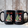 thumbnail image 3 of Merry Christmas and Happy New Year Santa Bernese Mountain Dog Holiday Xmas Winter 2025 Mug Berner Lover Gifts Coffee Tea Cup - 00024, 3 of 4