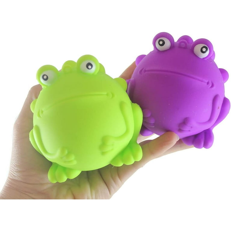 Set of 2 Frog Bubble Pop Ball - Cute Animal Poppers Squeeze