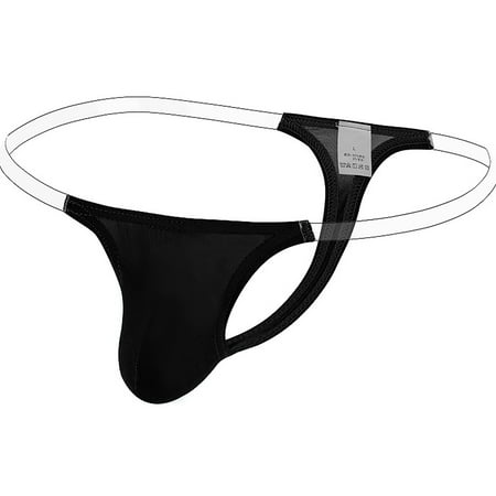 

Knosfe Mens Athletic Supporter Thong T-Back Sexy Jockstrap Underwear XXL