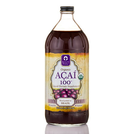 Acai organique 100-32 fl. oz (946 ml) par Genesis Today