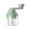 Green, variant on Manual Food Chopper Small to Chop Onion, Garlic, Vegetables, Fruits, Herbs Onion Green