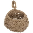 thumbnail image 6 of WEUVEB Natural Cotton Rope Hanging Wall Basket for Kitchen Storage of Onions Garlic and Vegetables, 6 of 8