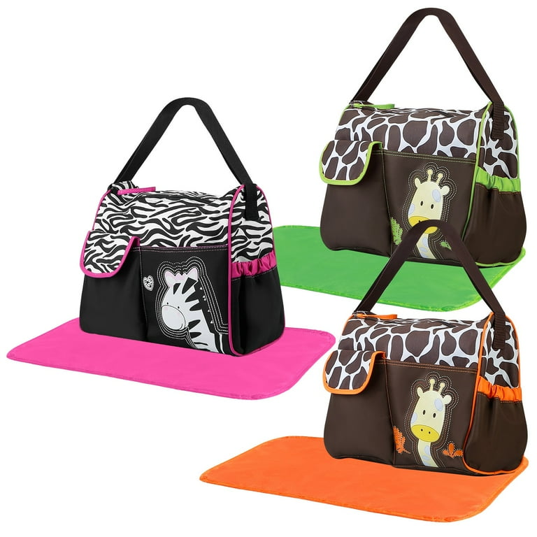 New Waterproof Maternity Bags Baby Mummy Diaper Bags Printed Nappy