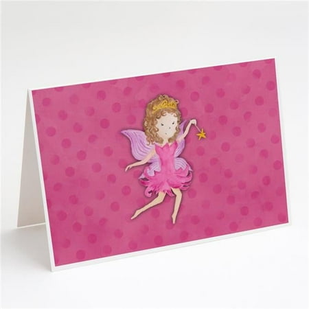 Fairy Princess Watercolor Greeting Cards & Envelopes - Pack of 8