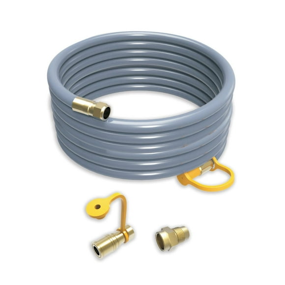 FIRMAN Tuyau de gaz naturel de 25 pi avec sangle de rangement
