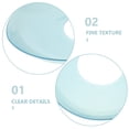 thumbnail image 3 of OULII Sitz Bath Seat Cover Sky Blue Plastic Perineal Care For Elderly Users Home Use 1Set, 3 of 8