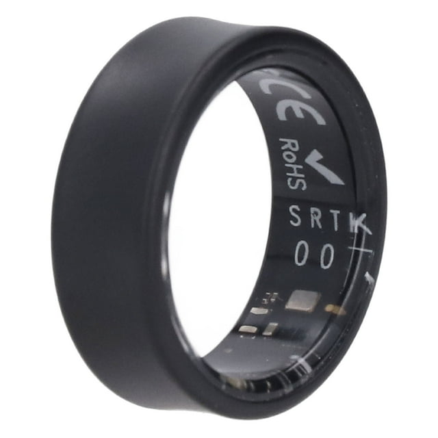 Smart Fitness Ring, Alloy Photo Clicker Video Scrolling 50M Fitness Tracking Smart Ring Health Tracker Photo Control Health Ring Lightweight Sports Ring