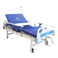 thumbnail image 1 of Gambimedic Cama De Hospital Manual De Lujo Dos Manivelas Barandal Portasuero Soporta Hasta 260kg, 1 of 9