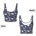 thumbnail image 6 of Goofa Bamboo Panda Printed Sports Bras for Women, High Impact Running Bra Workout Crop Tank Tops Longline Sports Bra Push up-Medium, 6 of 9
