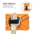 thumbnail image 3 of XYX Case for 10.5 inch Microsoft Surface Go 3 2021/Surface Go 2 2020 with 360 Degree Rotating, Hand Strap, Shoulder Strap, Orange, 3 of 7