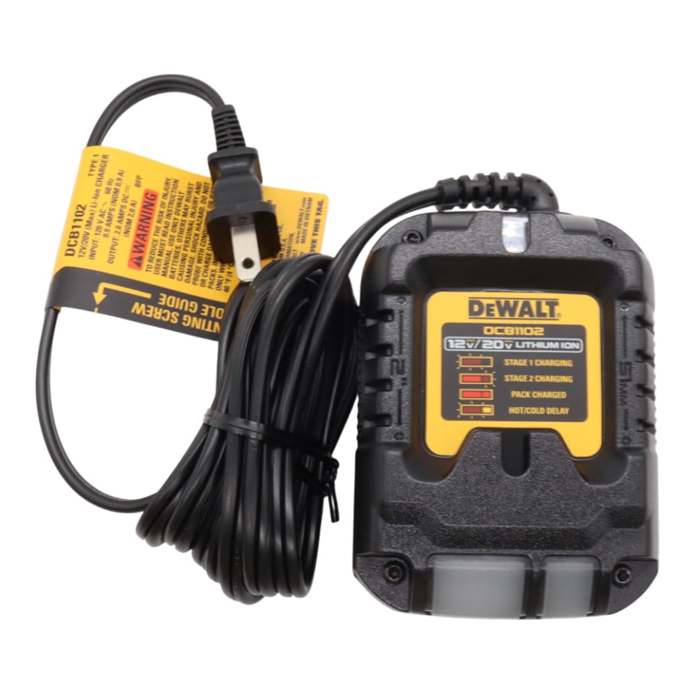 DeWalt DCF921P2 20V Cordless 1/2" Impact Wrench Kit w/2 Batteries, Charger & Bag