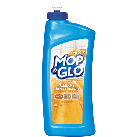 Mop & Glo Multi-Surface Floor Cleaner, 32oz, Shines & Protects (Best Way To Remove Floor Wax)