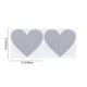 thumbnail image 3 of 50PCS Party Heart-Shaped Stickers Fun DIY Scratch Coating For Weddings And Business Elegant, 3 of 4