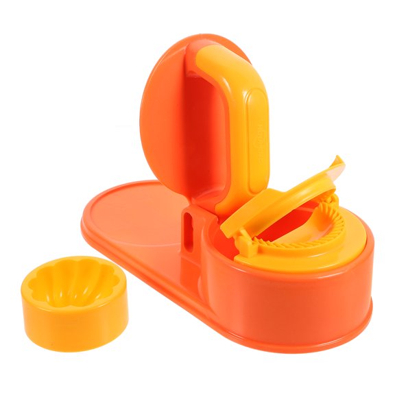 HAMPPLIES 1Pcs Dumpling Wrapper Dough Kitchen Tool Orange ABS Material