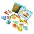 thumbnail image 3 of Juego de pesca magnético, juguete de pesca para bebé, ligero de madera, colores brillantes, fácil captura, 3 of 9