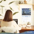 thumbnail image 4 of EcoEarth 12-Month Wall Calendar, Impressionist Masters, 11" x 17" Open, 2026 Calendar, 4 of 8