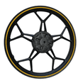 thumbnail image 4 of Rin Trasero para Motocicleta Vento Xpress Sport 170 Negro, 4 of 5