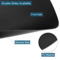 thumbnail image 3 of 2pcs Faux Leather Placemats for Dinner Table, PU Leather Drop-Shaped Table Mats Placemats Heat Resistant Waterproof Oil Proof Kitchen Placemats, Black, 3 of 5