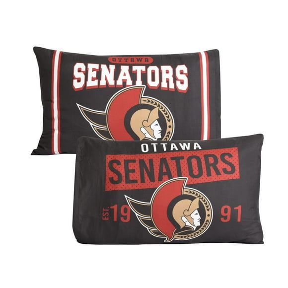 Taies d'oreiller LNH Ottawa Senators 2Pqt (20 "x30")
