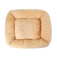 thumbnail image 7 of Sennaux Rectangle Plush Pet Bed Calming Bed for Dogs Cats Kennel Cuddler Crate Cushion Mat Washable, 7 of 7